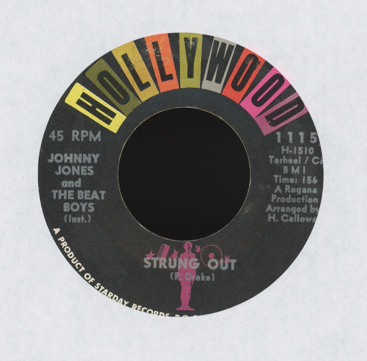 Johnny Jones & The Beat Boys -  Strung Out on Hollywood Latin Mod Soul 45
