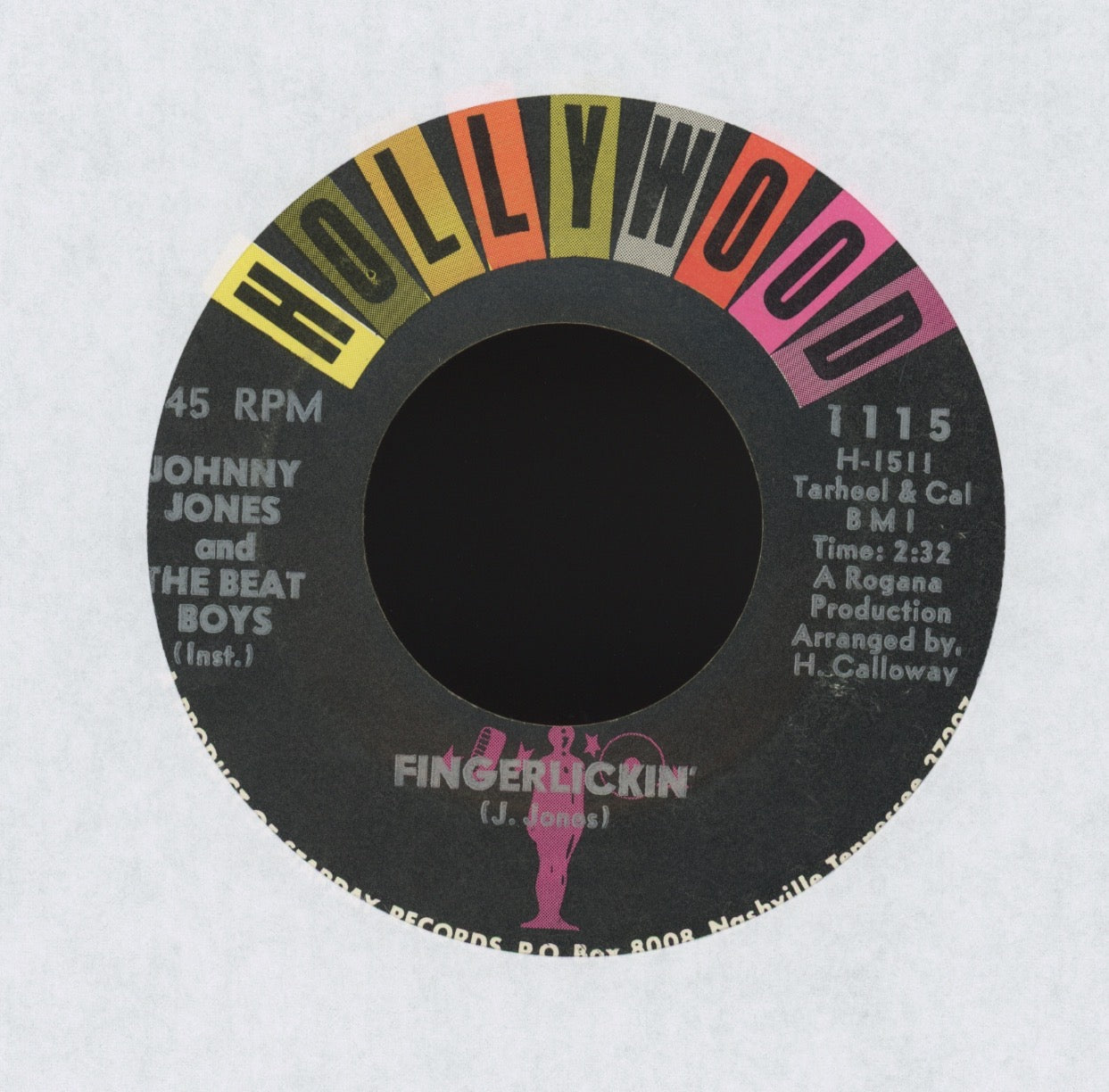 Johnny Jones & The Beat Boys -  Strung Out on Hollywood Latin Mod Soul 45