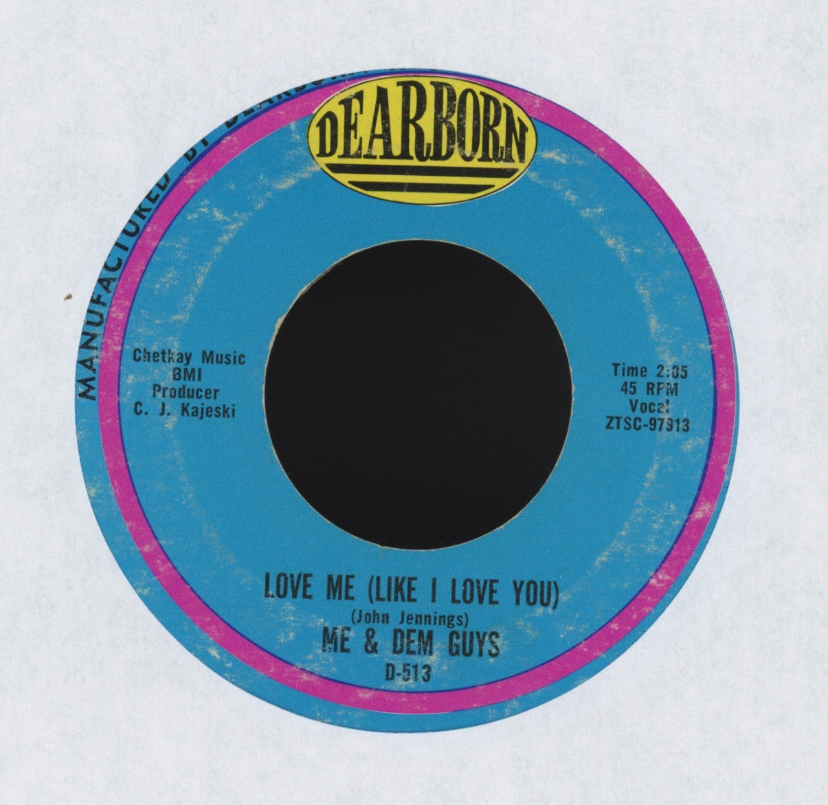 Me & Dem Guys - Love Me (Like I Love You) on Dearborn Garage 45