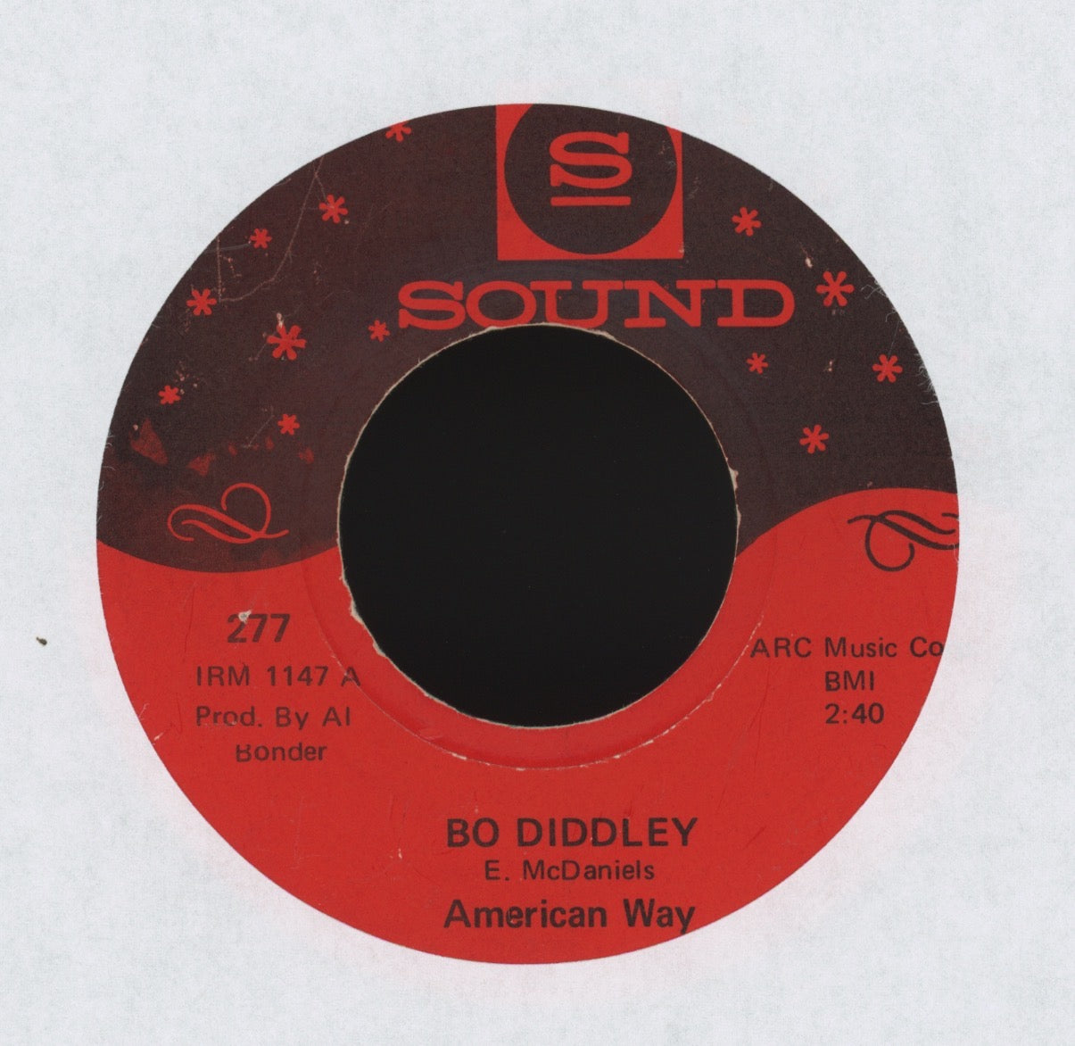 American Way - Bo Diddley on Sound Garage 45