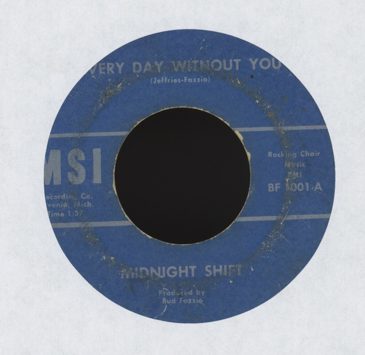 Midnight Shift - Just Another Day on MSI Psych Rock 45