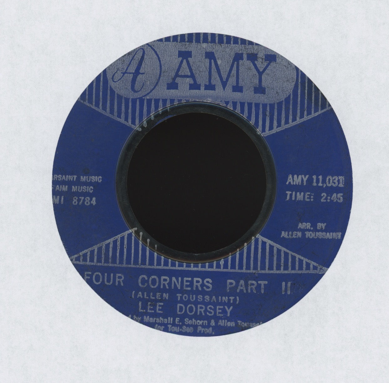 Lee Dorsey - Four Corners on Amy Funk 45