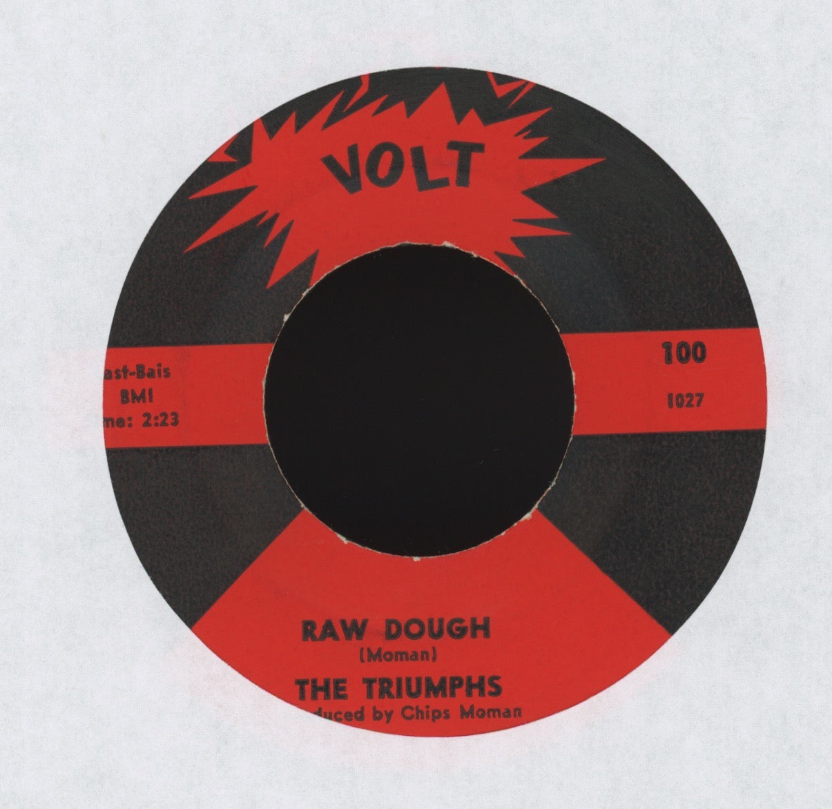 The Triumphs - Burnt Biscuits on Volt Mod Soul 45