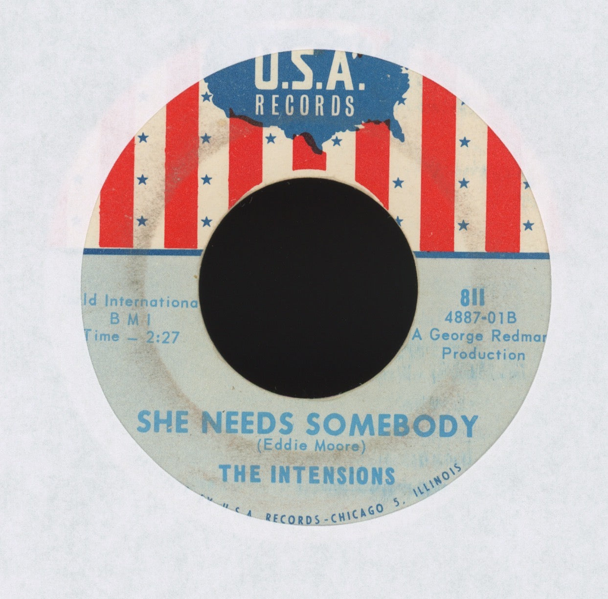The Intensions - You Say That You Love Me on U.S.A. Northern Soul 45
