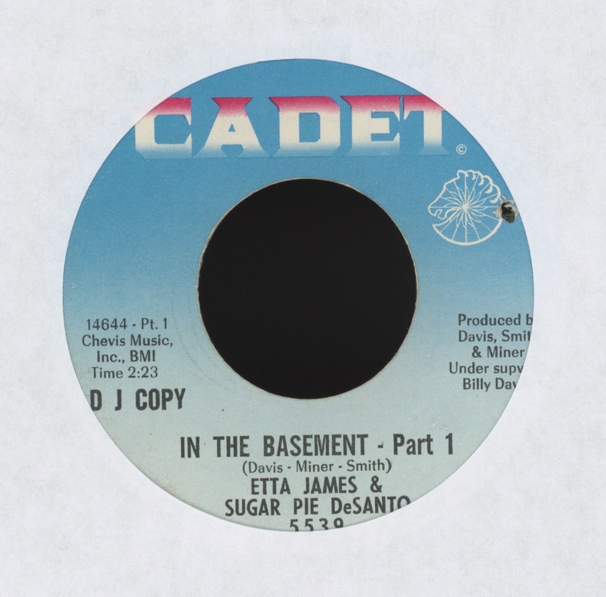 Etta James & Sugar Pie DeSanto - In The Basement on Cadet Promo R&B Soul Mod 45