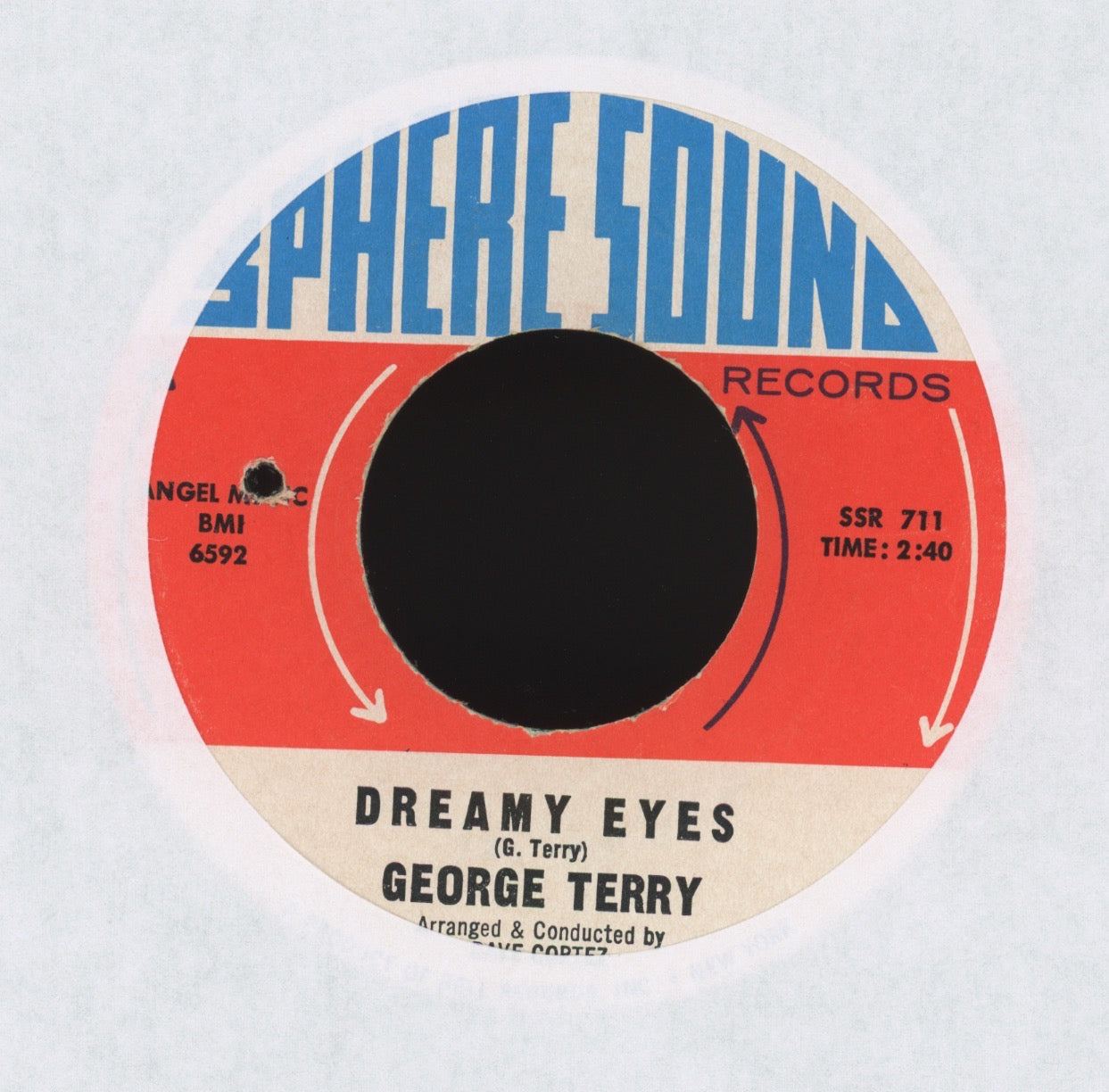 George Terry - Write Me on Sphere Sound Northern Soul 45