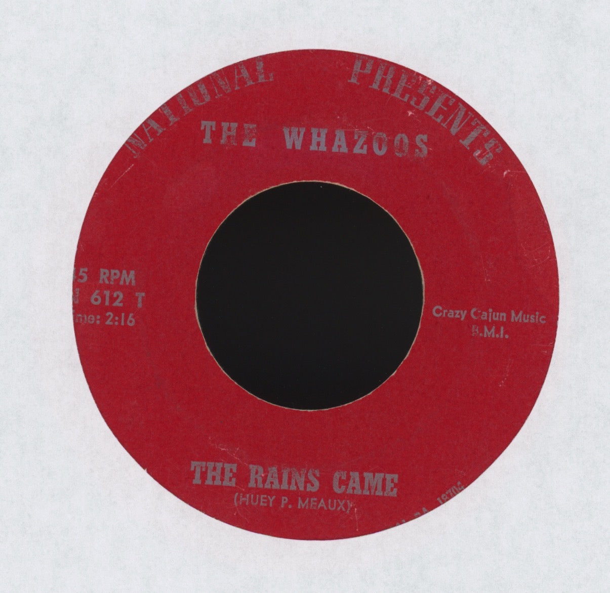 The Whazoos - Inside Of Me on National Psych 45
