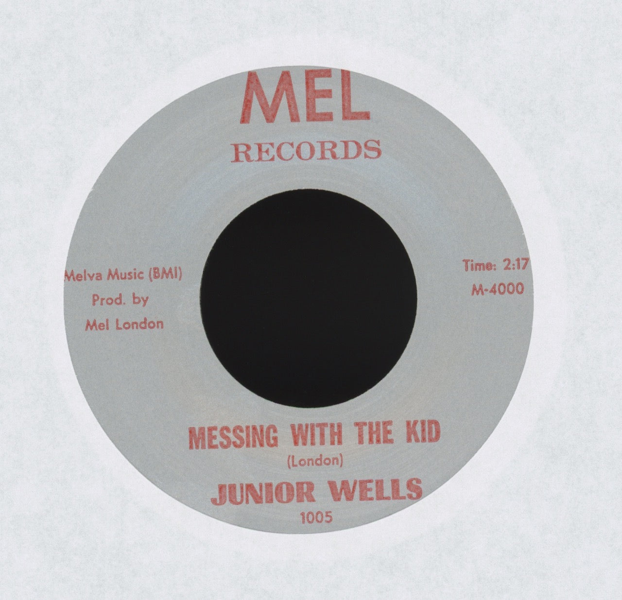 Junior Wells - Messing With The Kid on Mel R&B 45