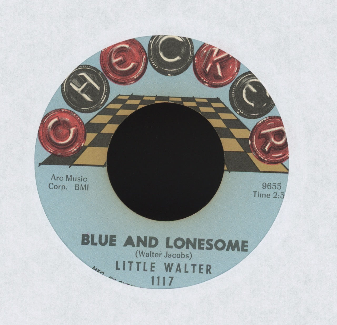 Little Walter - Blue And Lonesome on Checker Blues 45