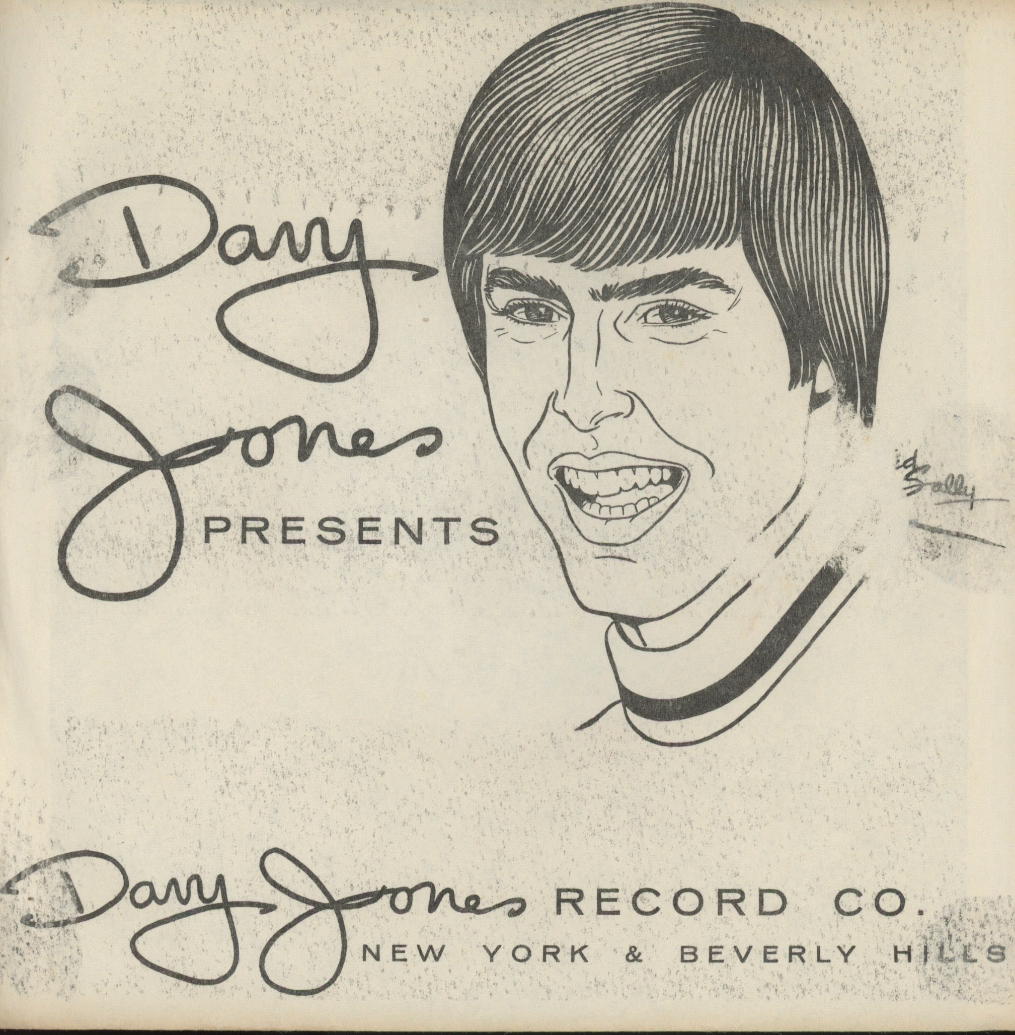 Vinnie Basile - Gypsy Girl on Davy Jones Presents Garage 45 With Picture Sleeve