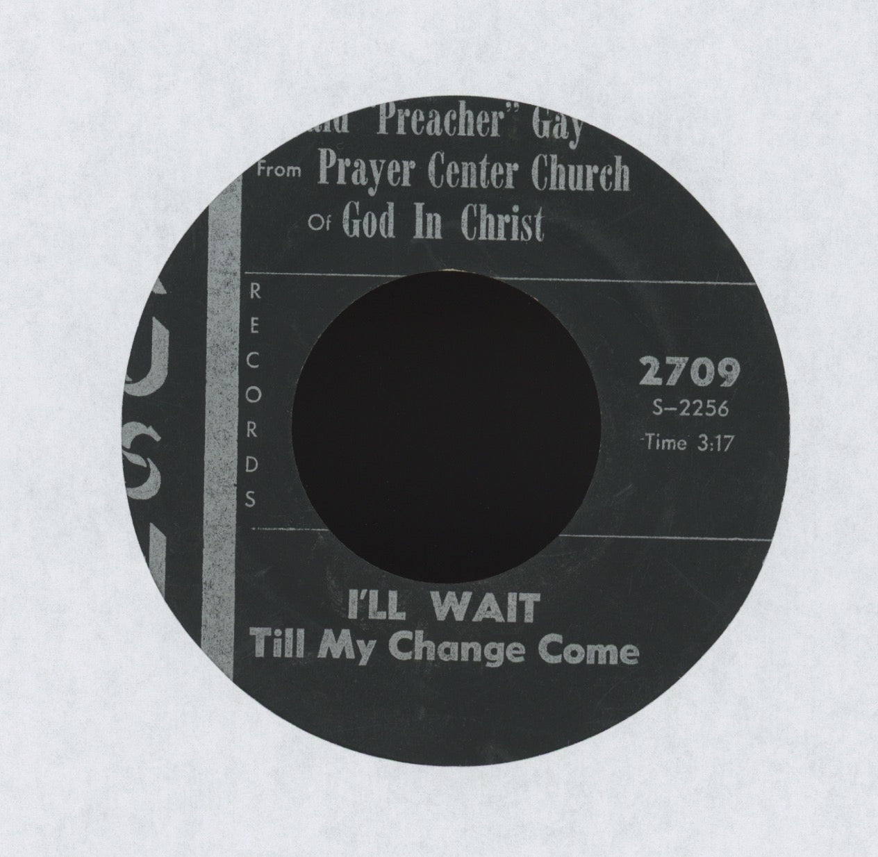 Sister Fannie Gay & The Gay Singers - A New World In My View on Rush Gospel 45