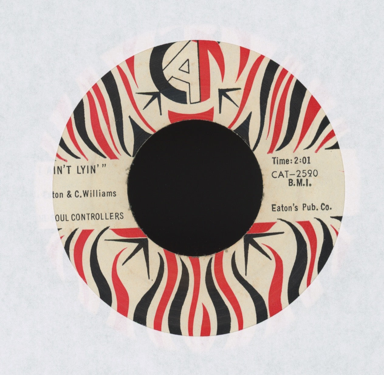 The Soul Controllers - Right On, Brother - Right On on Cat Funk 45