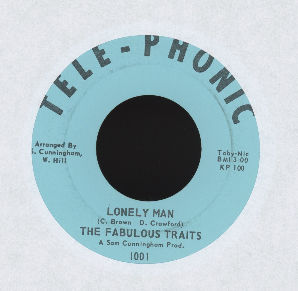 The Original Traits - Lonely Man on Tele-Phonic Sweet Soul 45