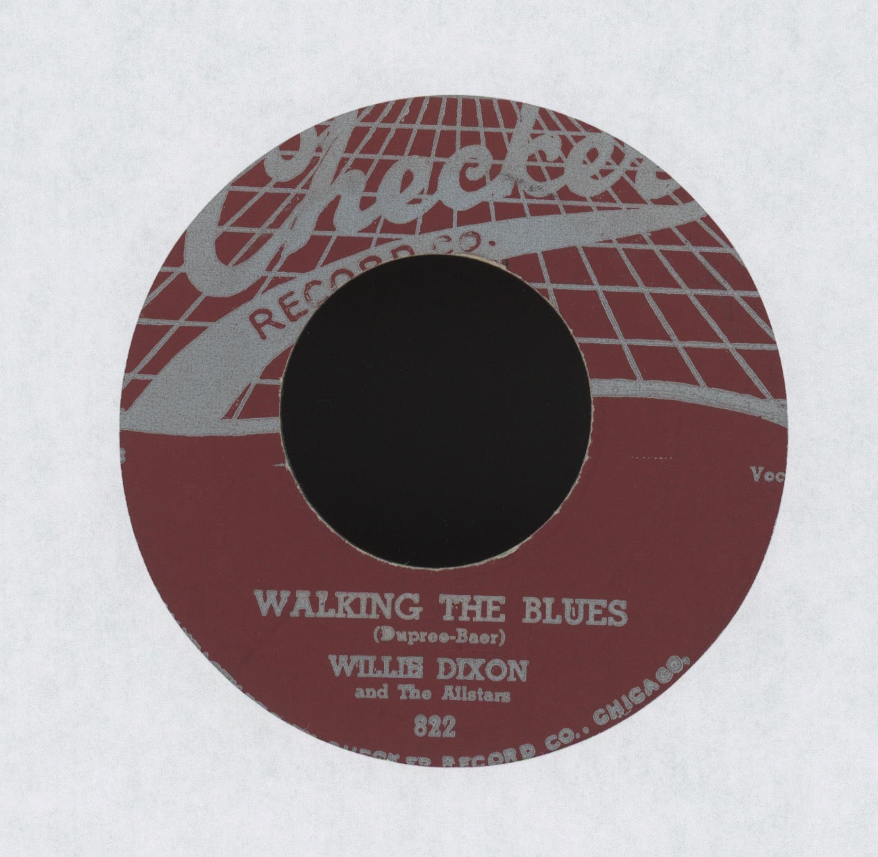 Willie Dixon And The Allstars - If You're Mine on Checker R&B 45
