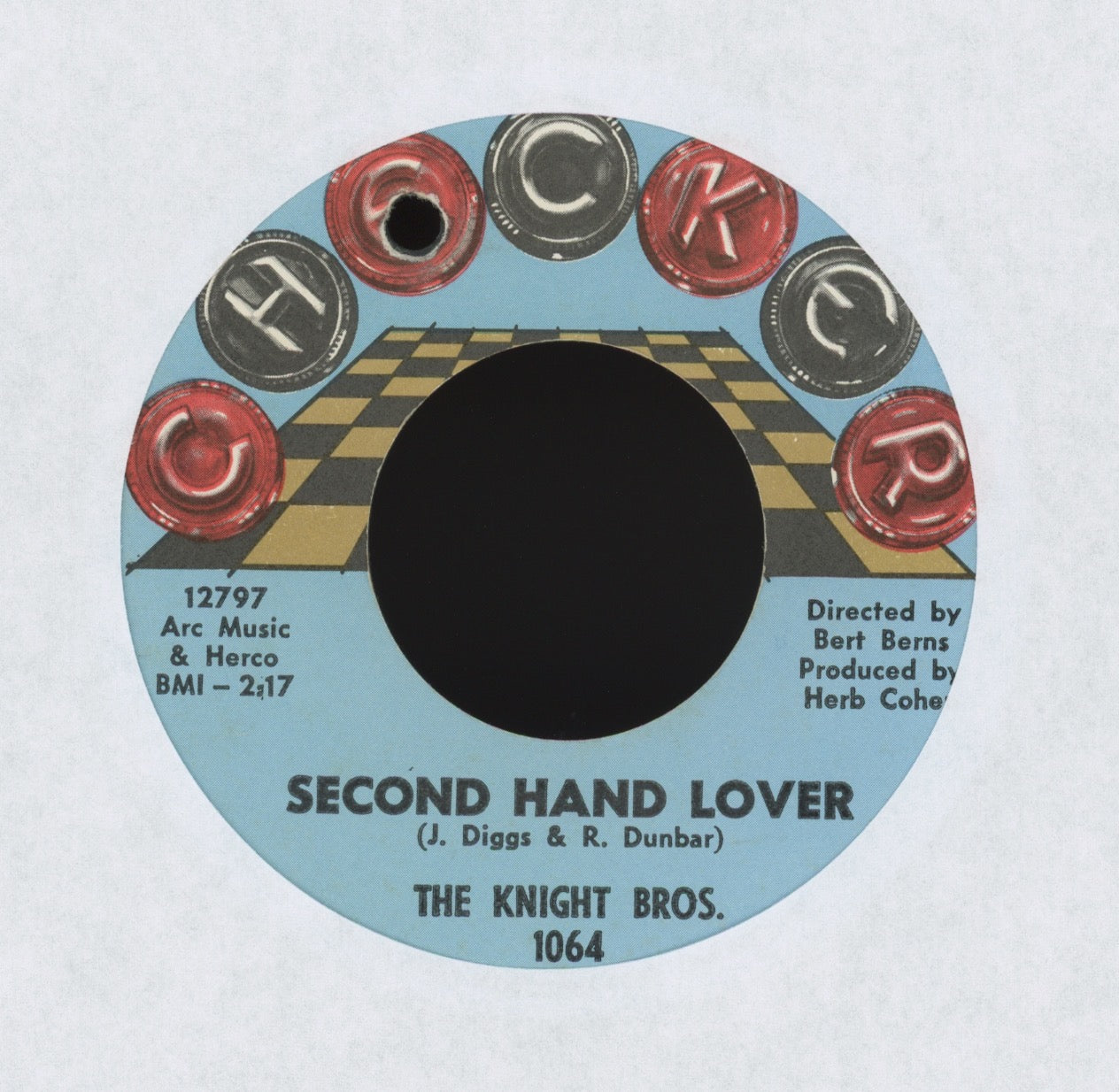Knight Brothers - Second Hand Lover on Checker Northern Soul 45