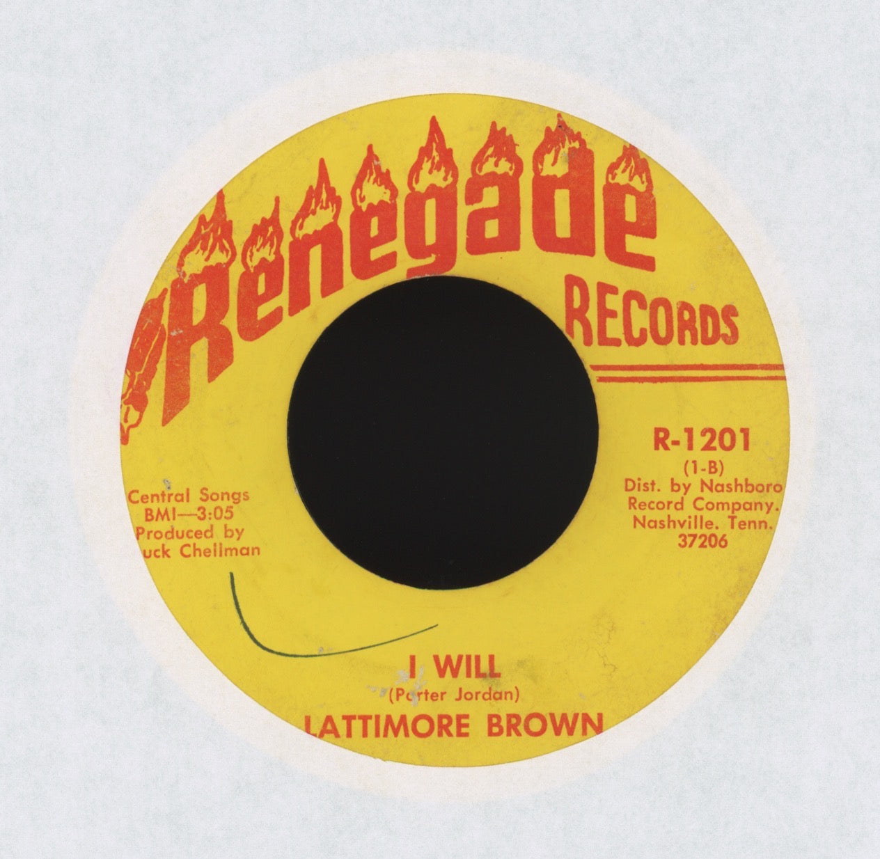 Lattimore Brown - Sweet Desiree on Renegade Funk 45