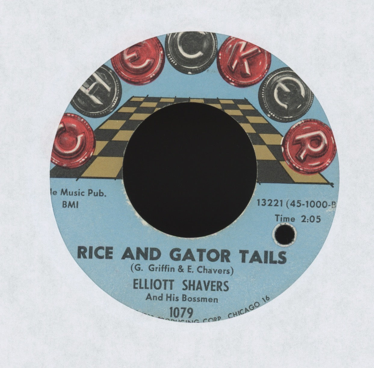 Elliott Shavers And His Bossmen - Toe Jam on Chess R&B Mod Soul 45