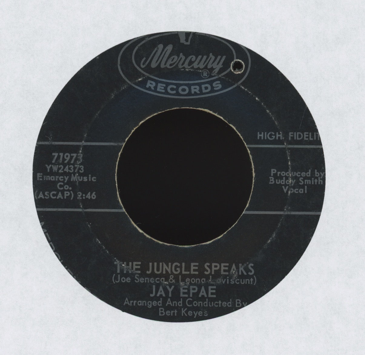 Jay Epae - The Jungle Speaks on Mercury Teen Popcorn Exotica