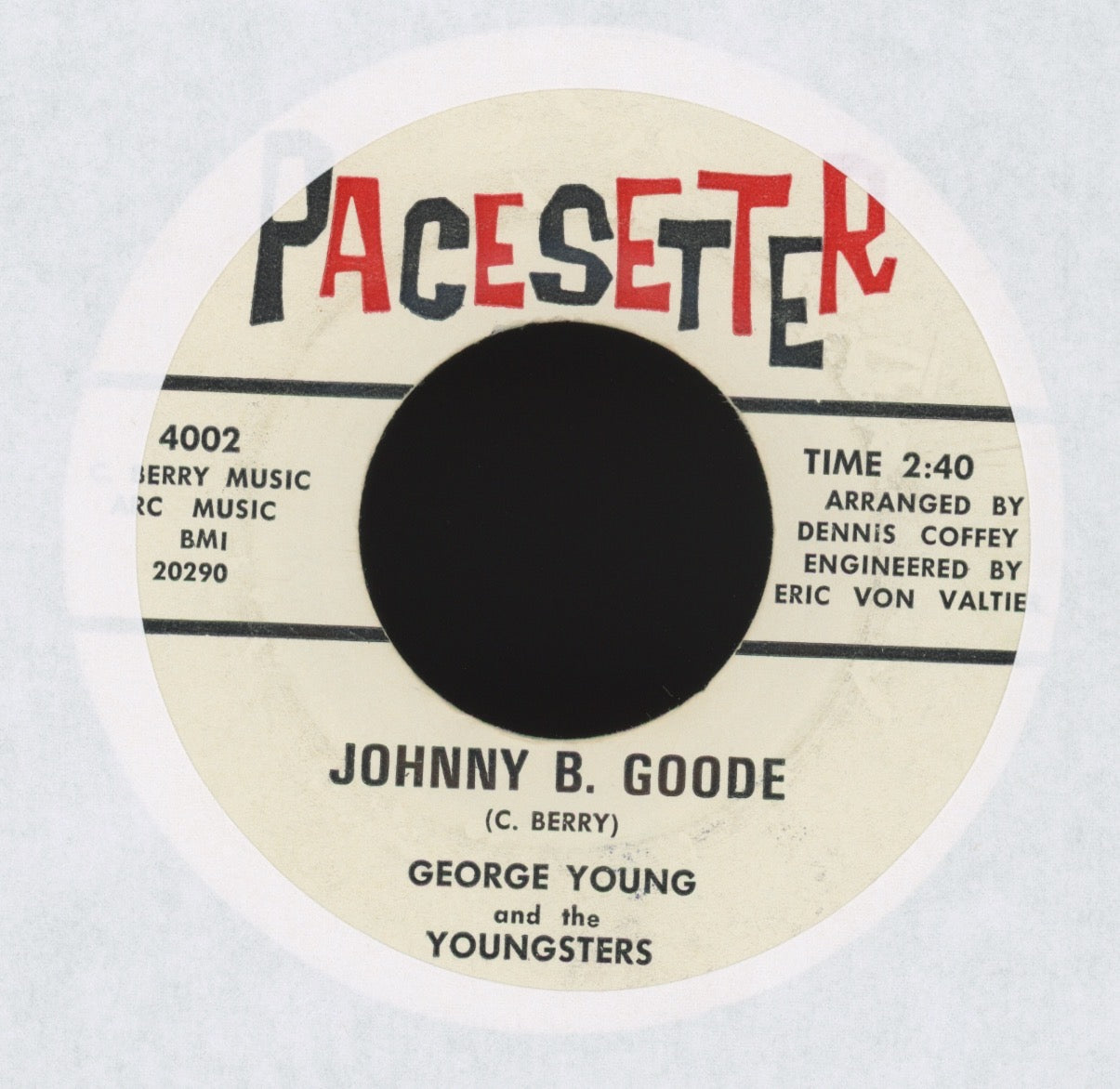 George Young And The Youngsters - Mechanic From Hamtramck on Pacesetter Mod Soul R&B 45