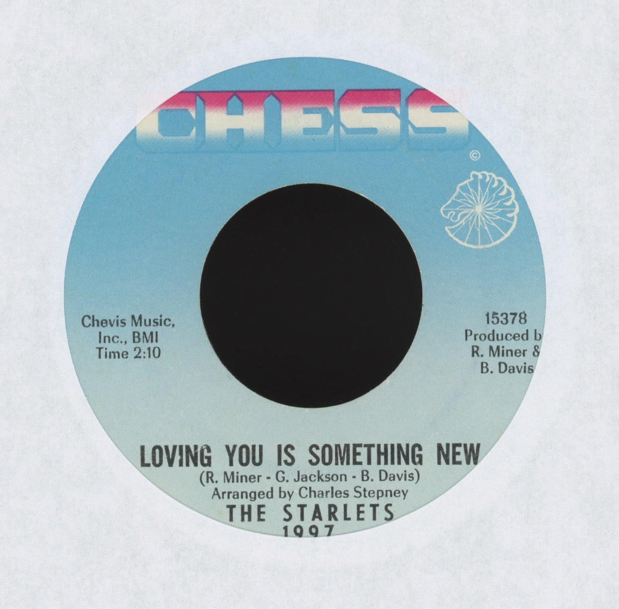 The Starlets - Loving You Is Something New on Chess Northern Soul 45