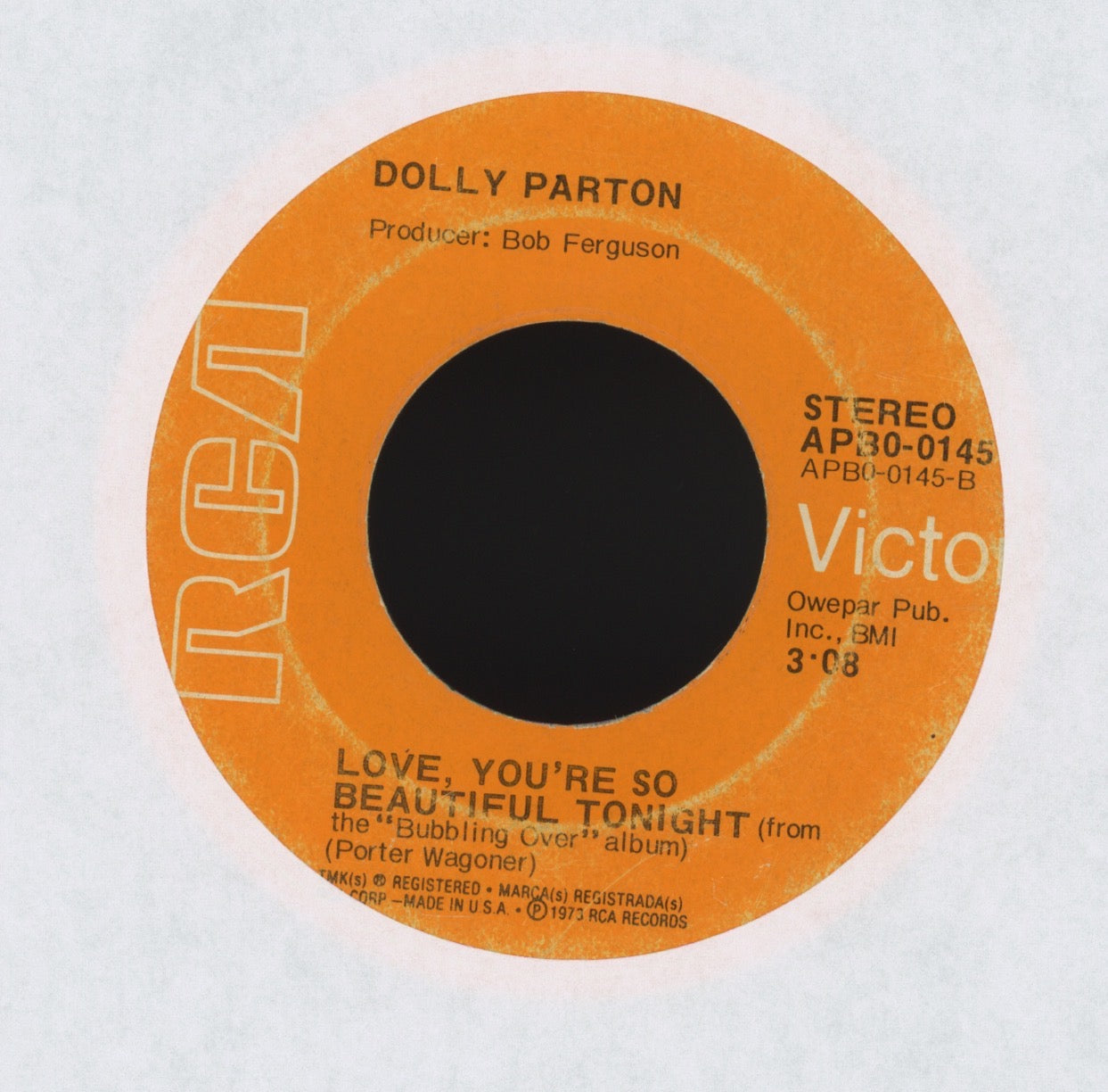 Dolly Parton - Jolene on RCA