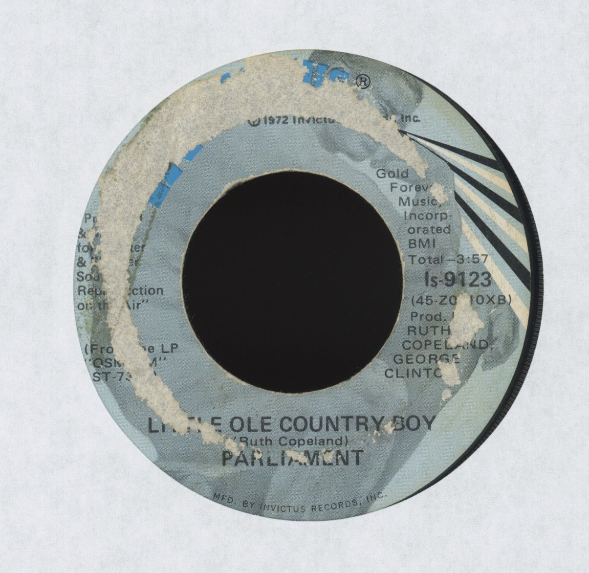 Parliament - Come In Out Of The Rain on Invictus Funk 45 Breaks