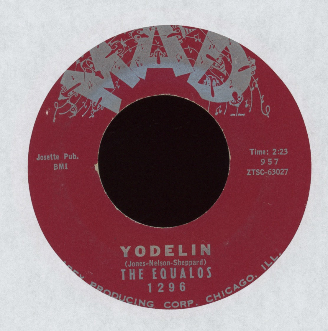 The Equallos - Patty-Patty on Mad R&B Doo Wop 45