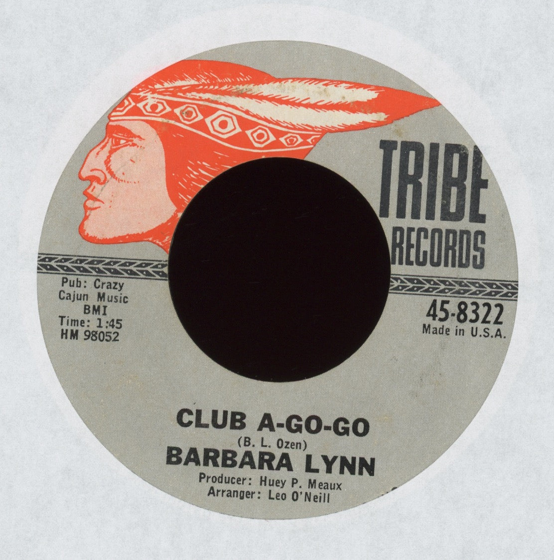 Barbara Lynn - Club A-Go-Go on Tribe Northern Soul 45