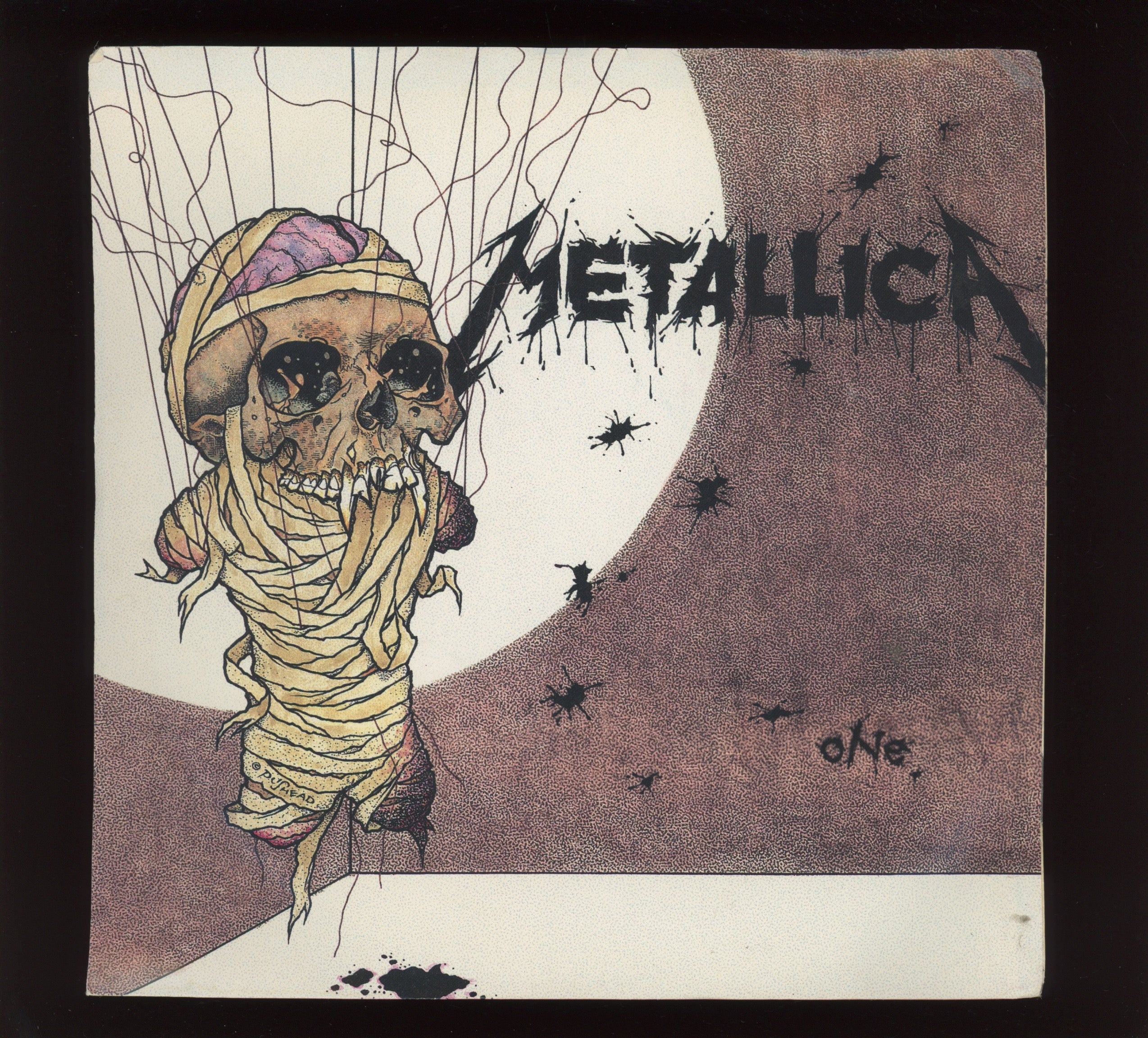 Metallica - One on Elektra Promo 45 With Picture Sleeve