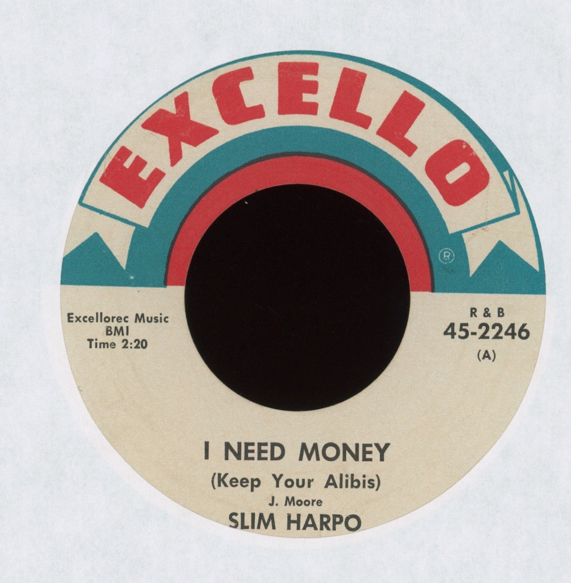 Slim Harpo - Little Queen Bee on Excello R&B Blues Rocker 45