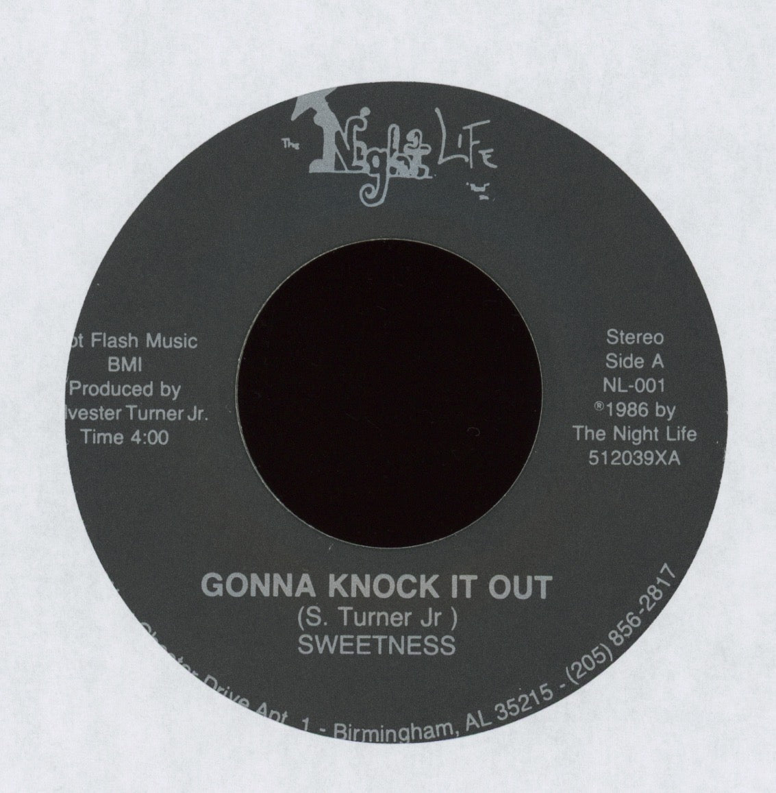 Sweetness - Gonna Knock It Out on The Night Life Modern Soul Boogie 45