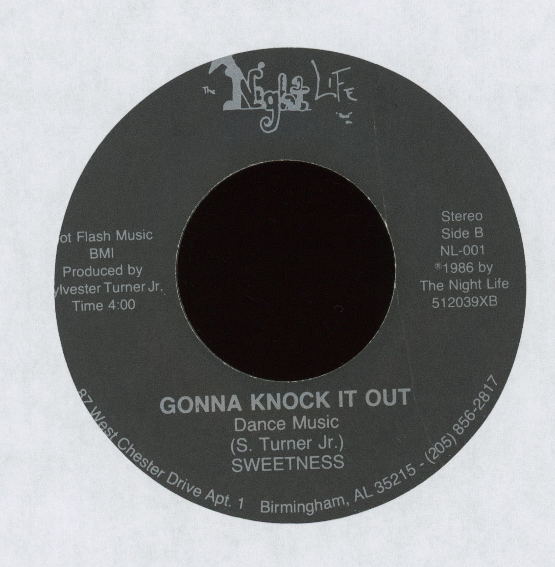 Sweetness - Gonna Knock It Out on The Night Life Modern Soul Boogie 45