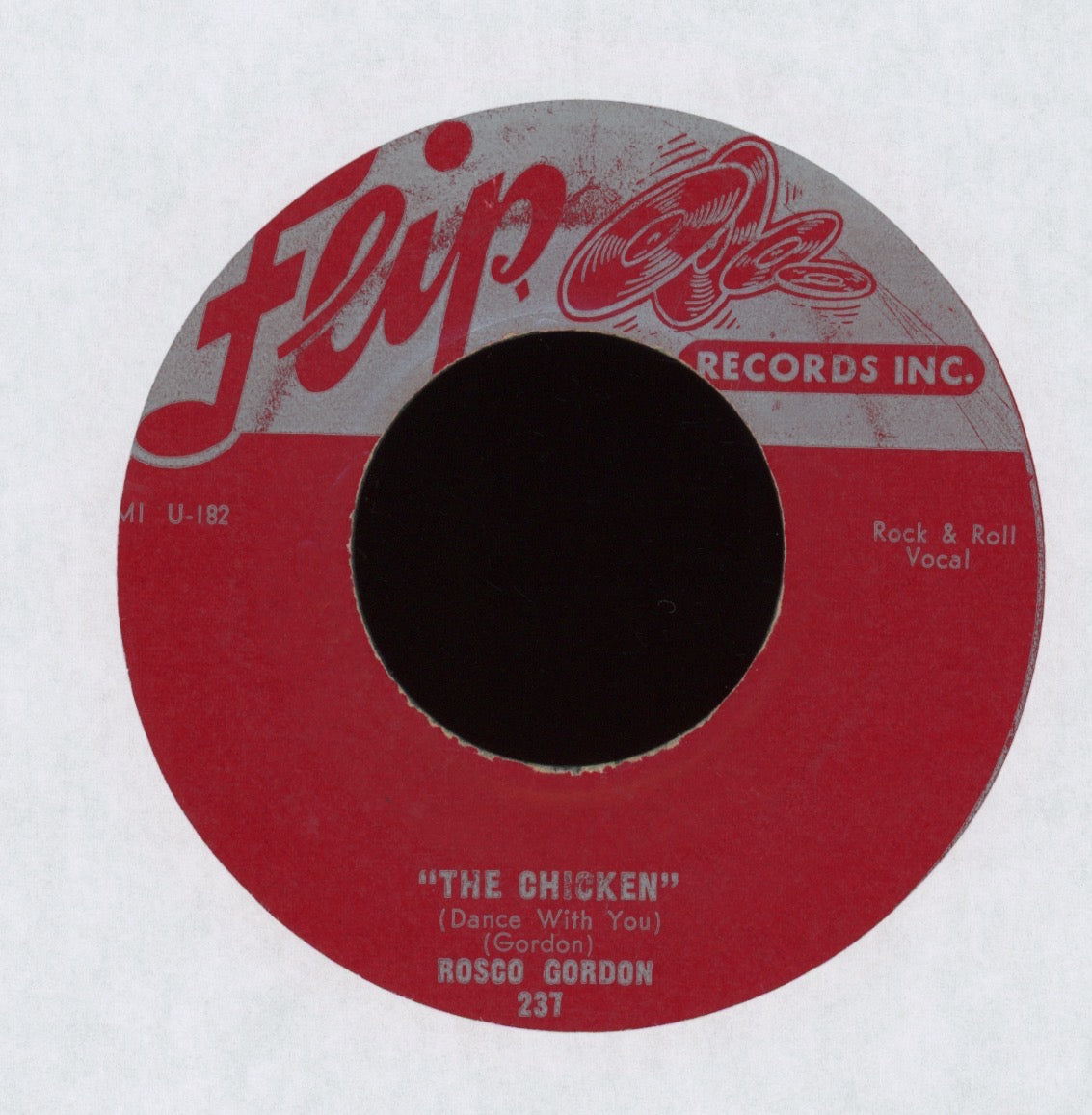 Rosco Gordon - Love For You Baby on Flip R&B 45