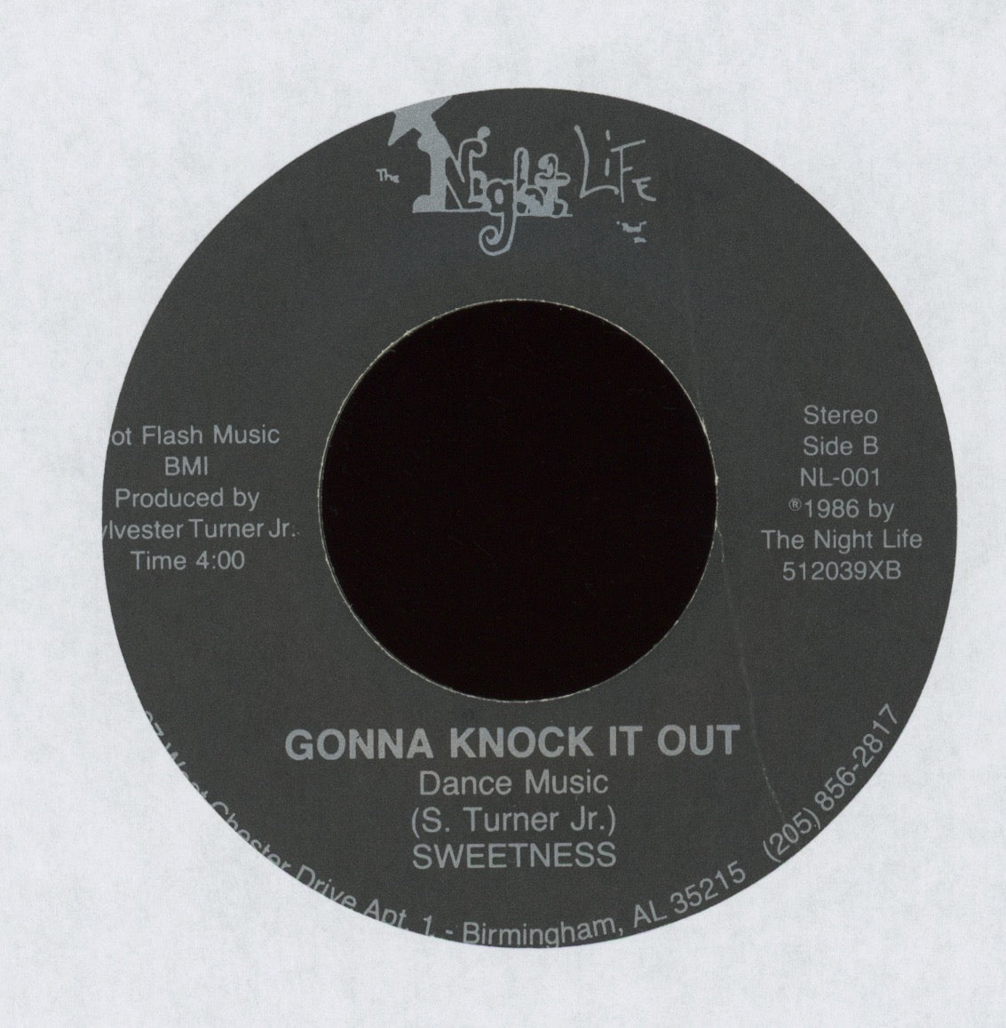 Sweetness - Gonna Knock It Out on The Night Life Modern Soul Boogie 45