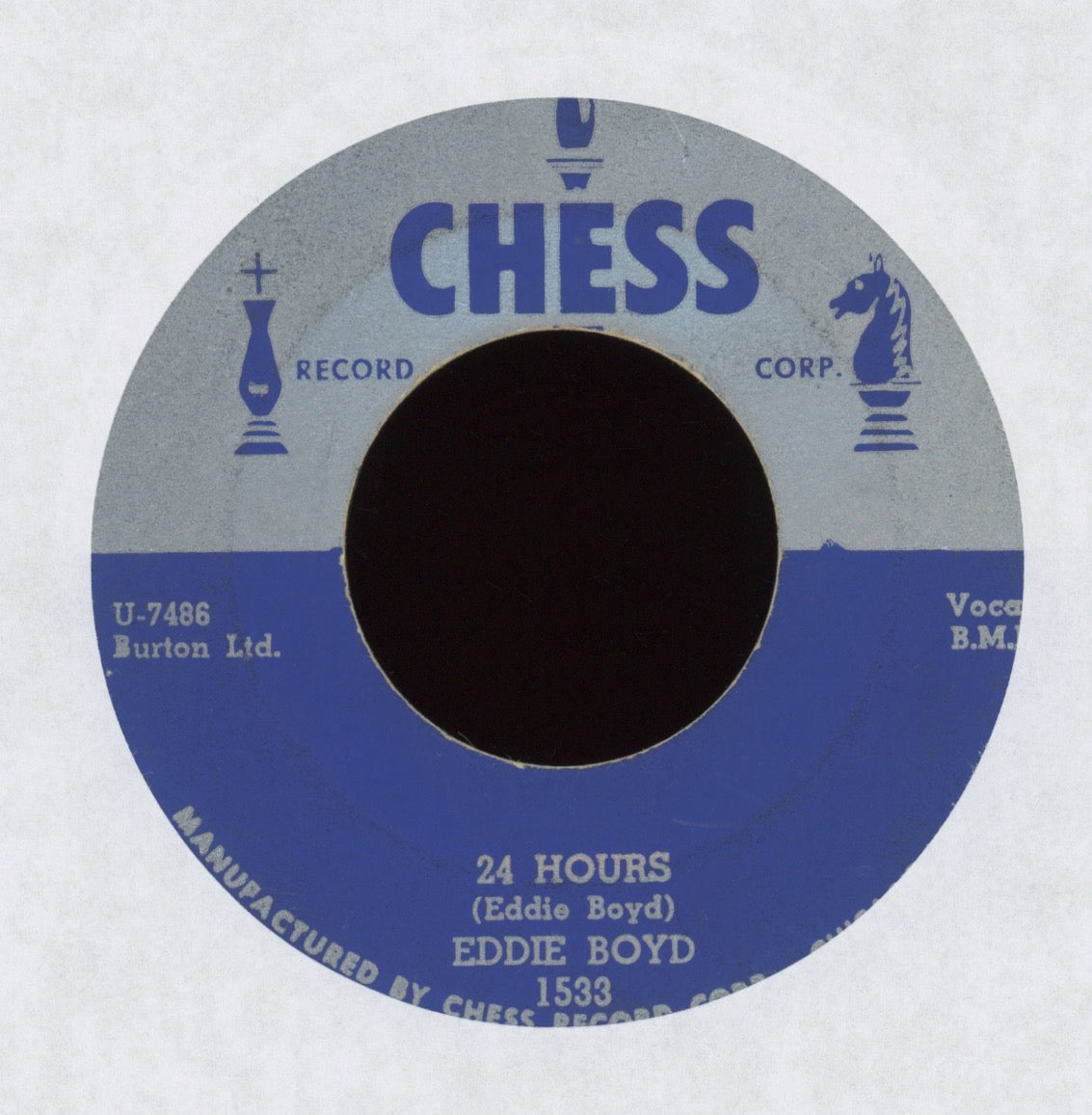 Eddie Boyd - 24 Hours on Chess Blues 45