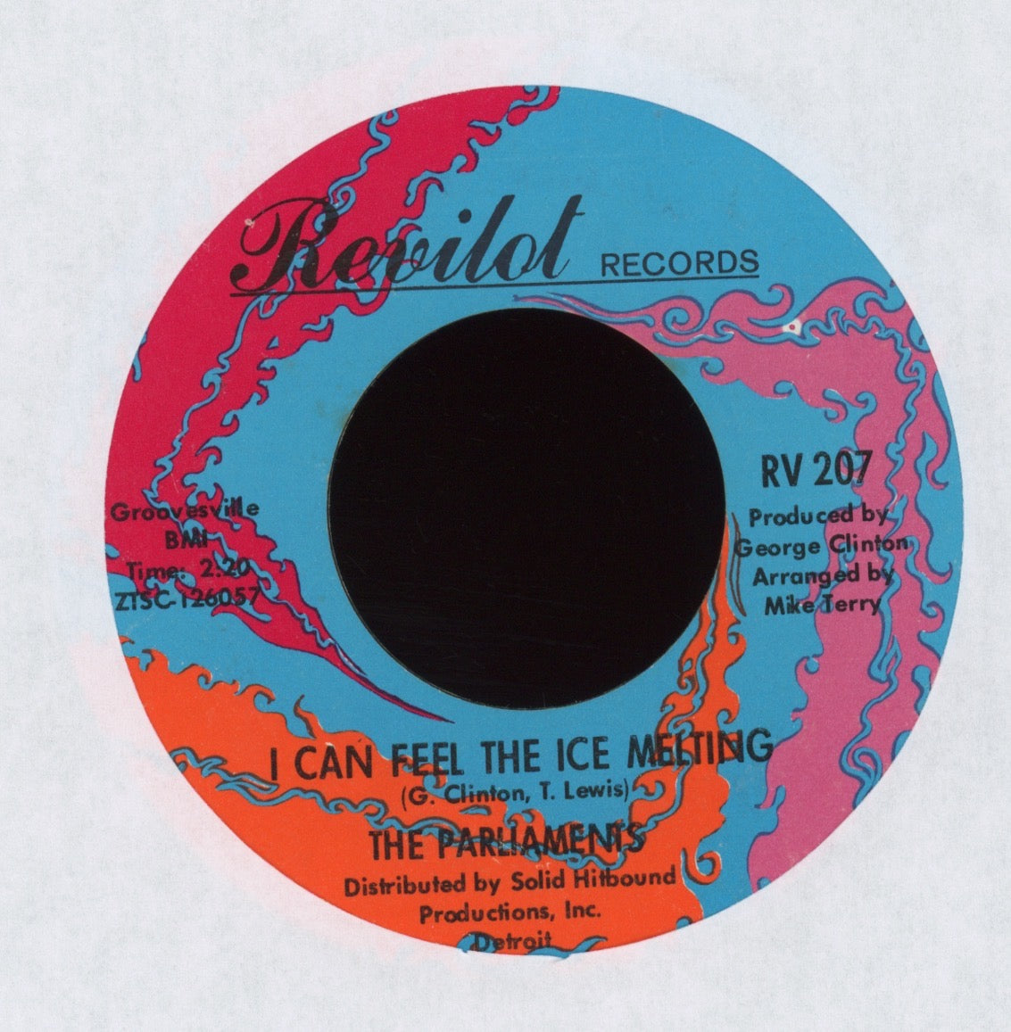 The Parliaments - (I Wanna) Testify on Revilot Northern Soul 45