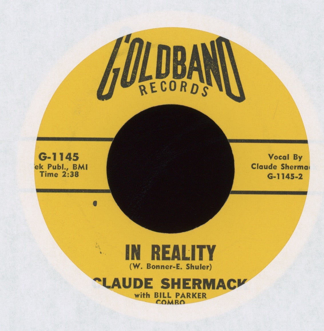 Claude Shermack - Your Gravy Train on Goldband R&B 45