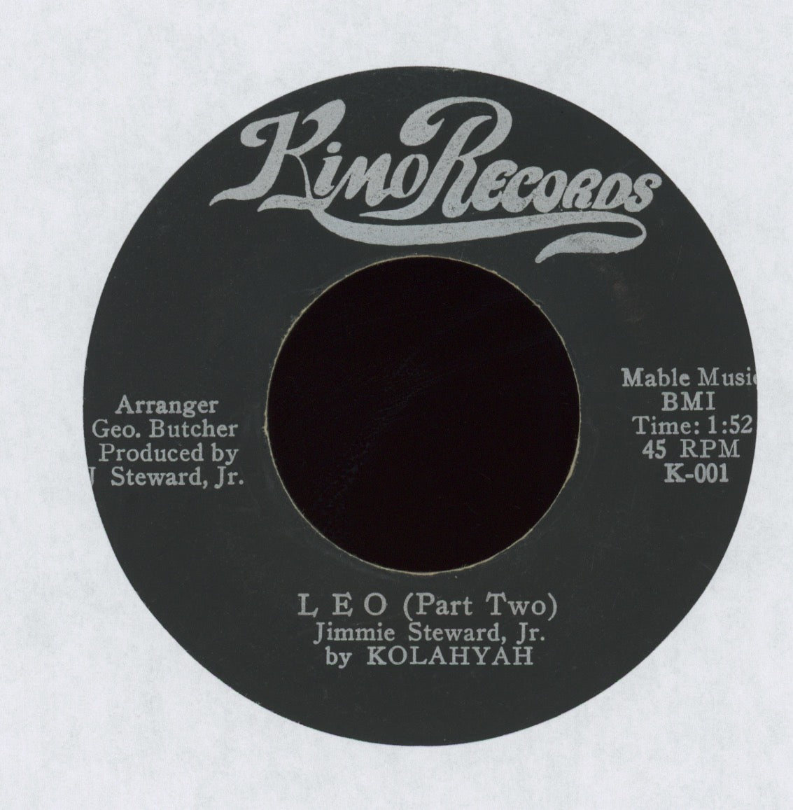 Kolahyah - L E O on Kino Funk 45 Breaks