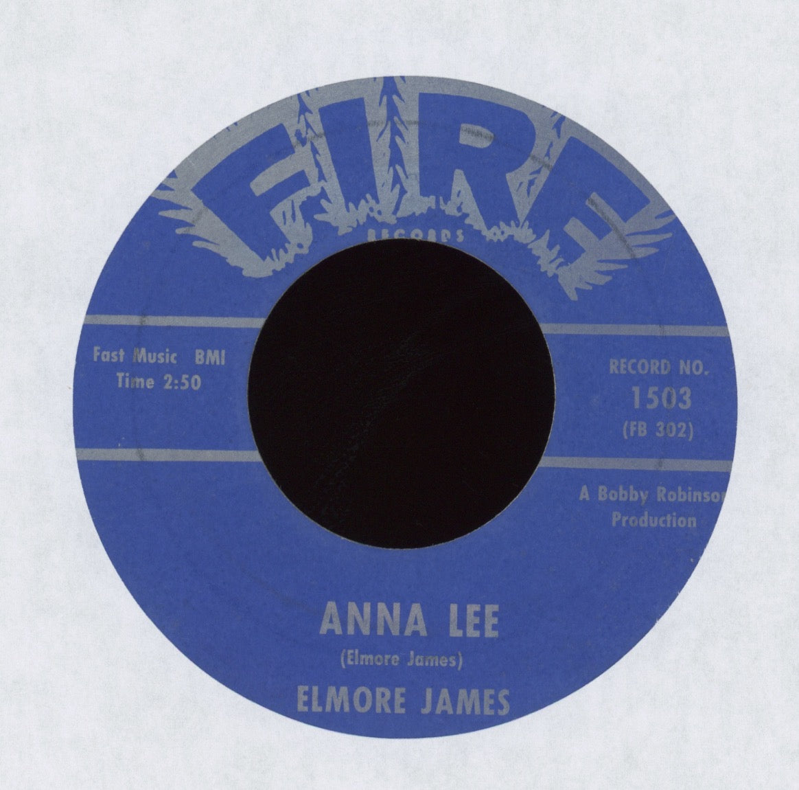 Elmore James - Anna Lee on Fire Blues 45