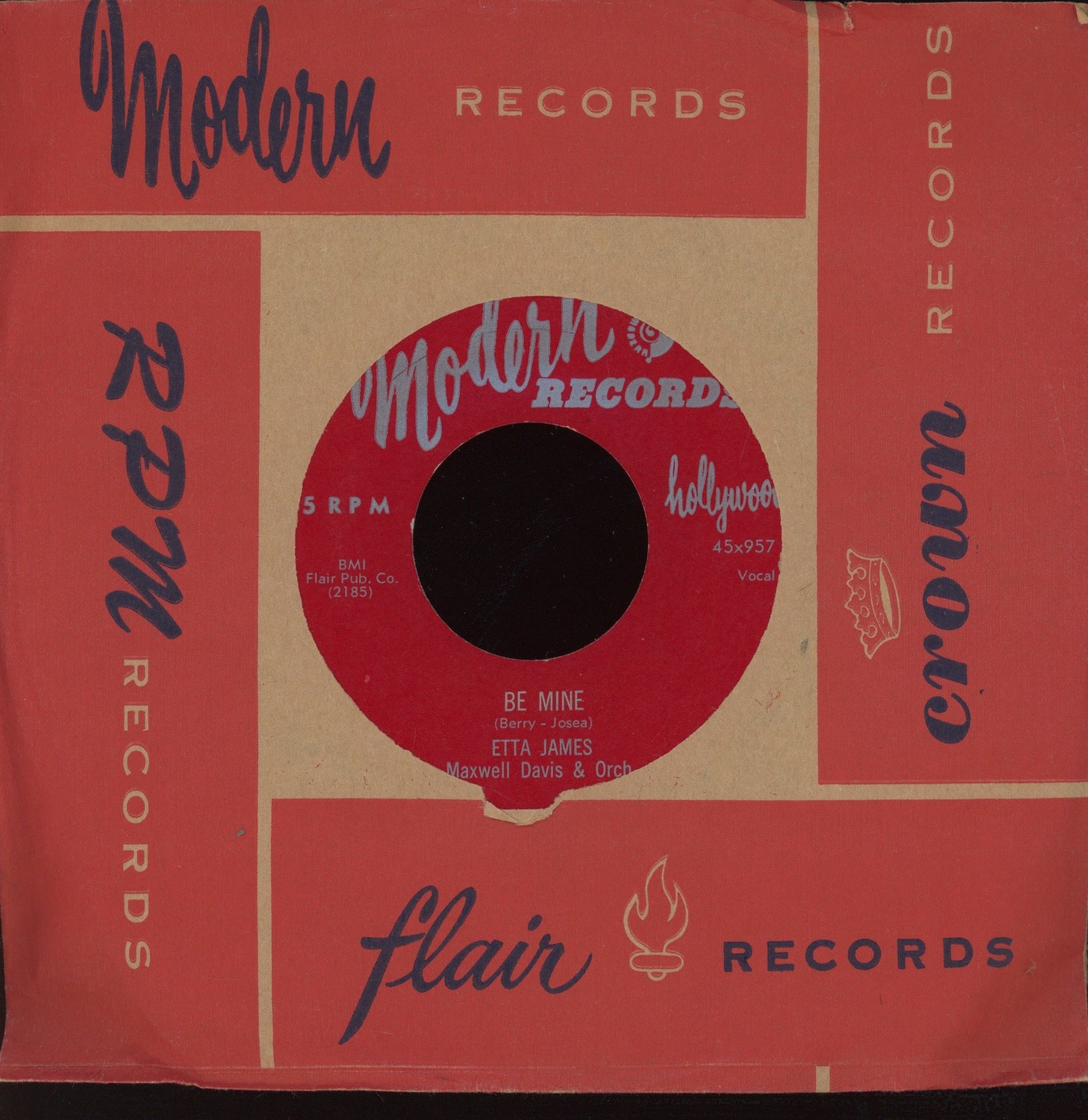 Etta James - Hey! Henry on Modern R&B 45