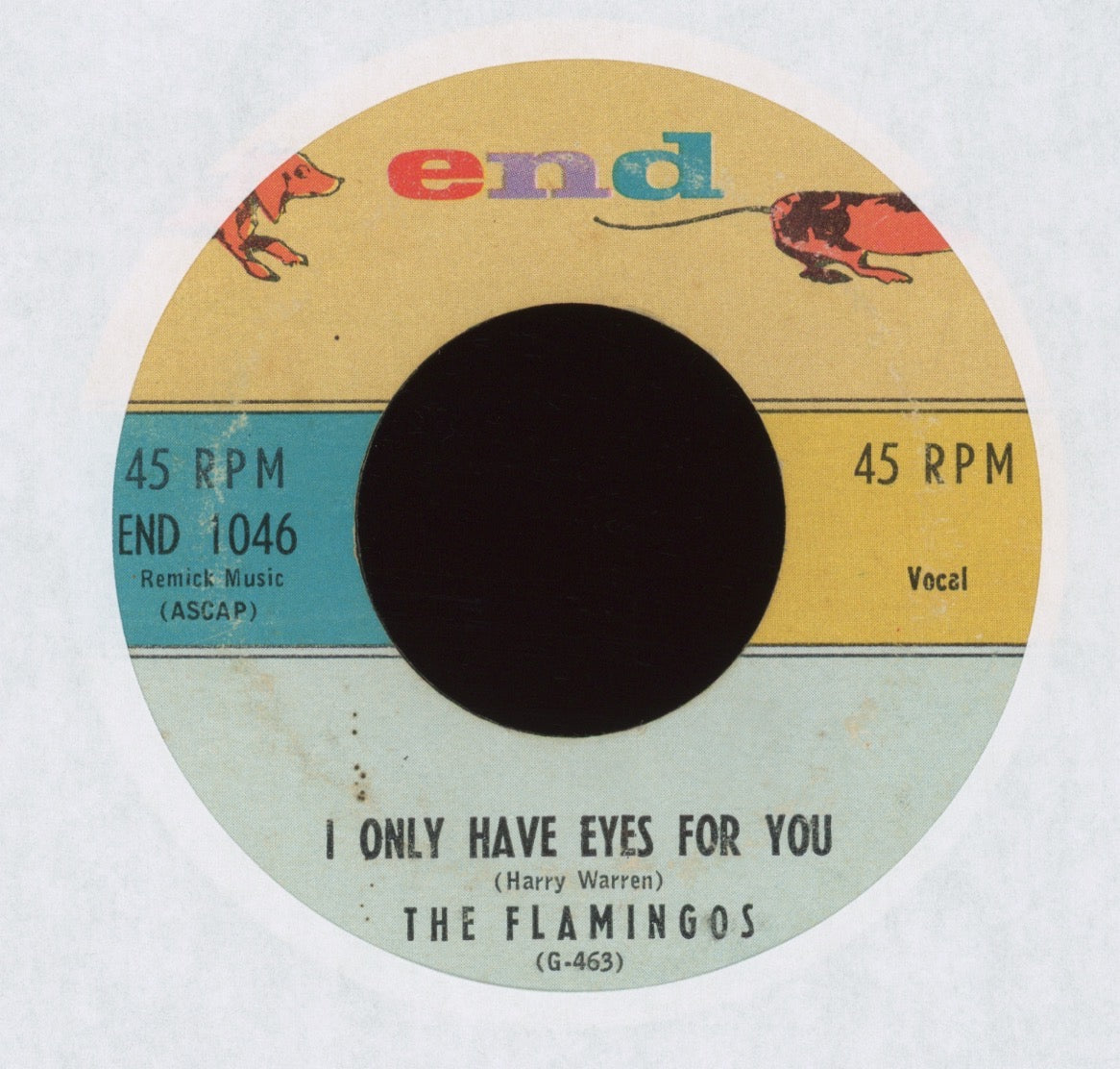 The Flamingos - I Only Have Eyes For You on End R&B Doo Wop 45