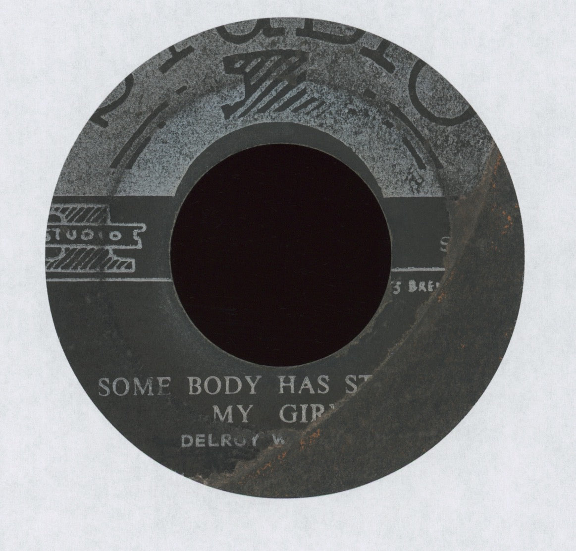Delroy Wilson - Some Body Has Stolen My Girl on Studio 1 Reggae 45