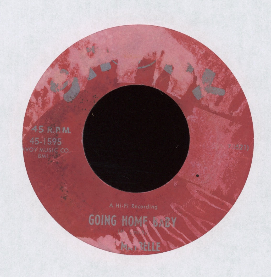 Big Maybelle - Going Home Baby on Savoy R&B Popcorn 45
