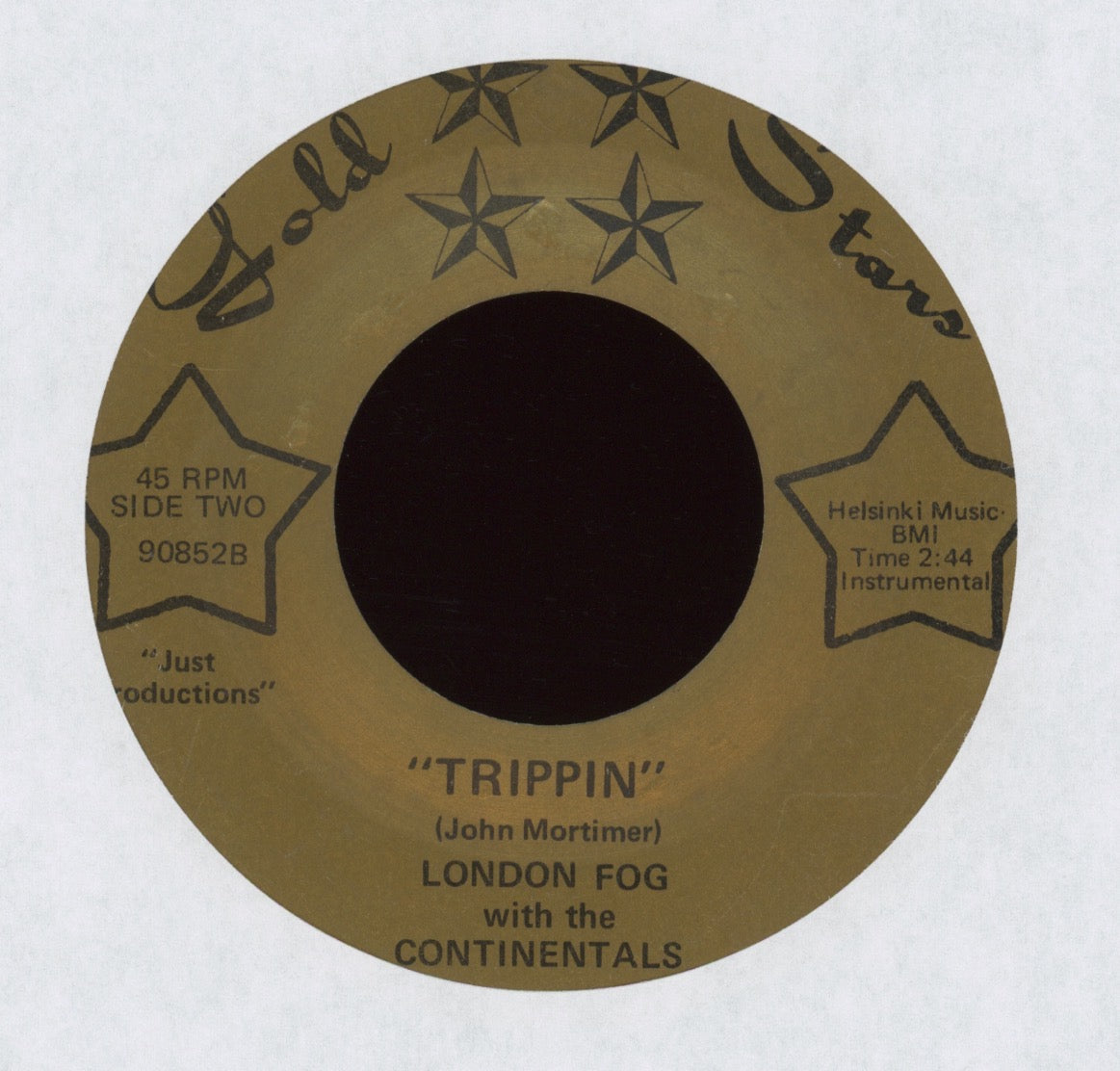 London Fog & The Continentals - Easy Mover on Gold Stars Soul Funk 45