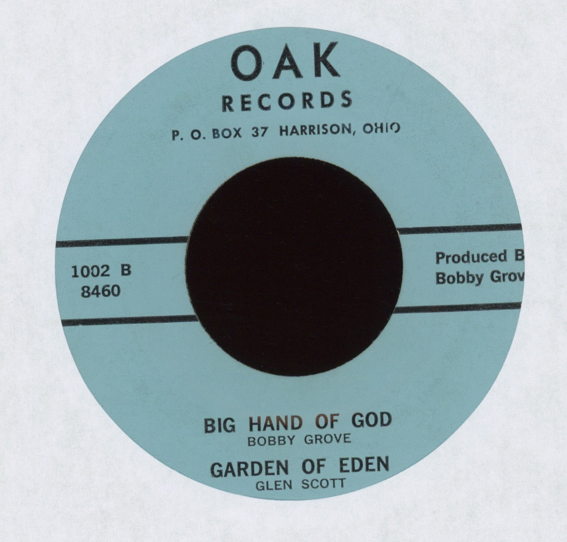 Eastern Kentucky Boys - Sinner's Death on Oak EP 1002 Bluegrass Gospel 45