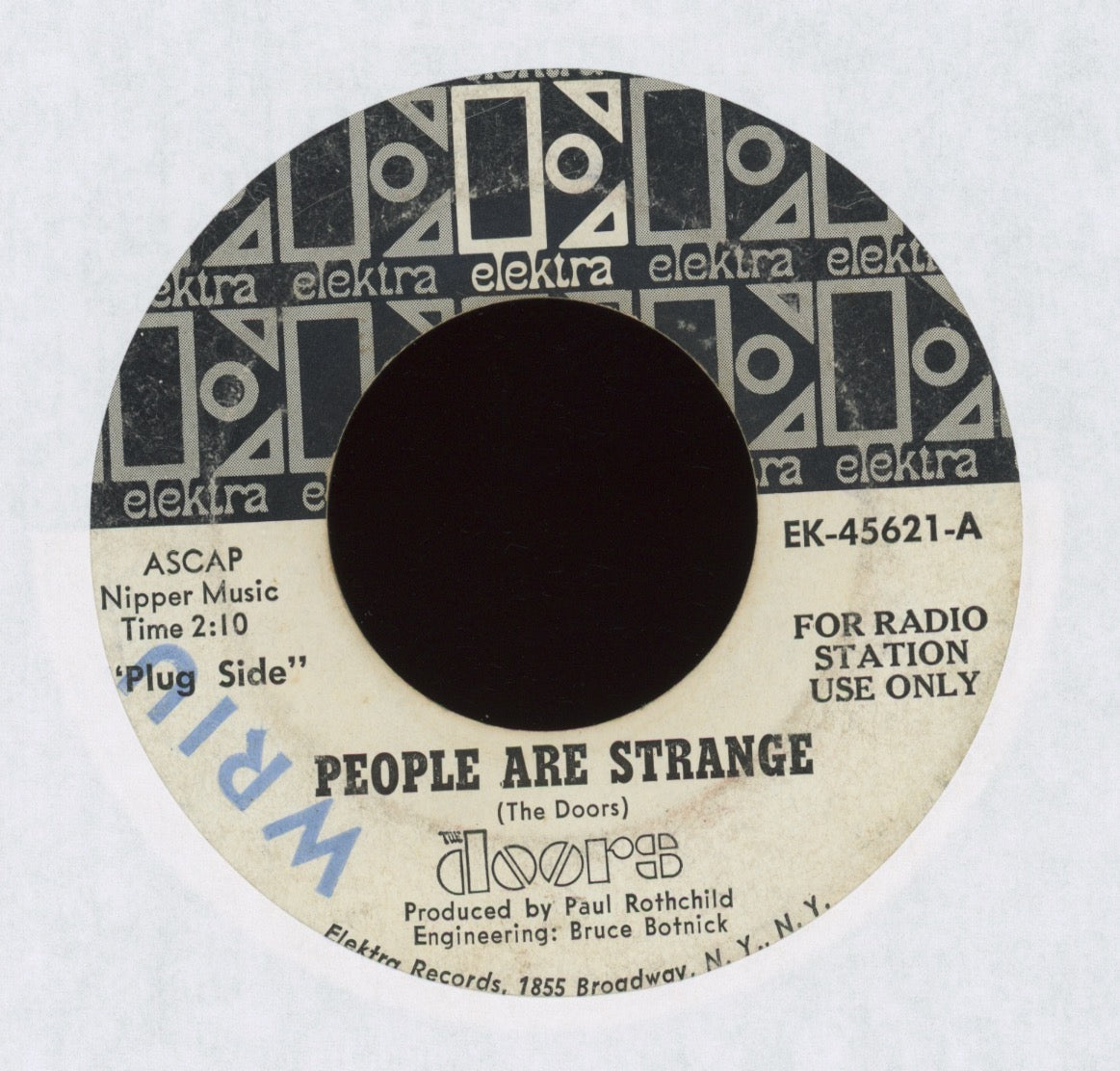 The Doors - People Are Strange on Elektra Promo Rock 45