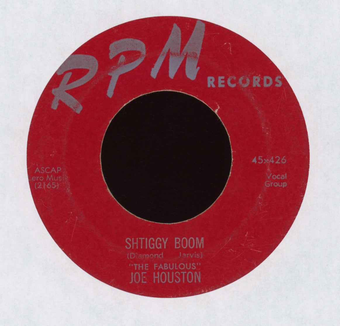Joe Houston - Shtiggy Boom on RPM