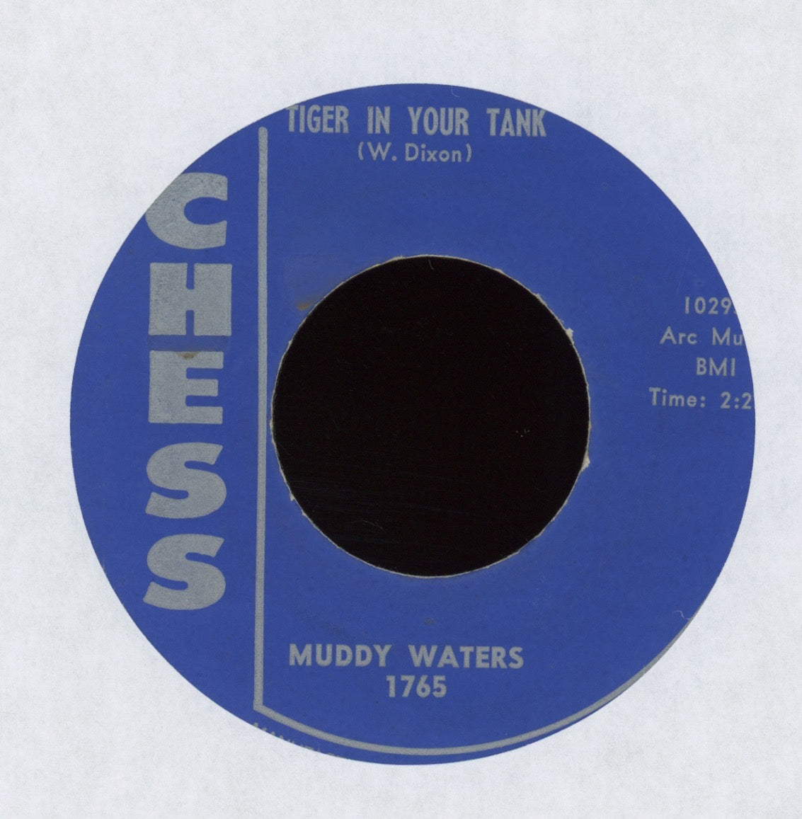 Muddy Waters - Tiger In Your Tank on Chess R&B Blues 45