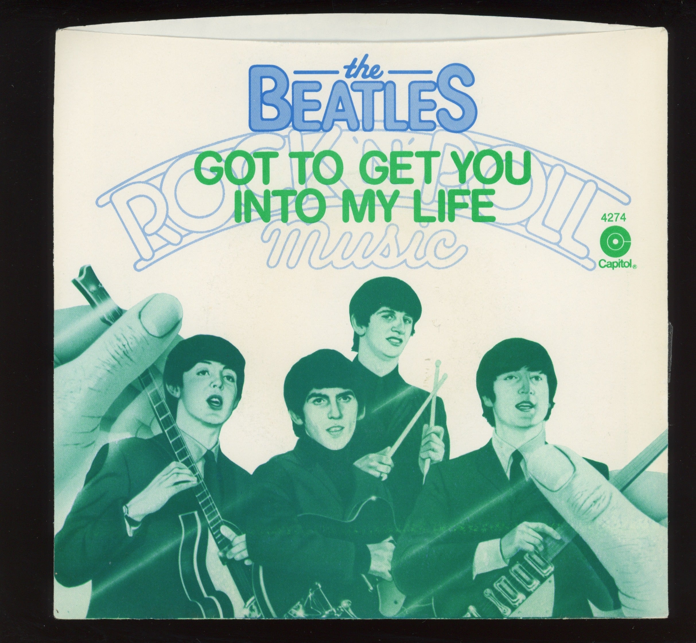 The Beatles - Got To Get You Into My Life on Capitol 45 With Picture Sleeve Reissue