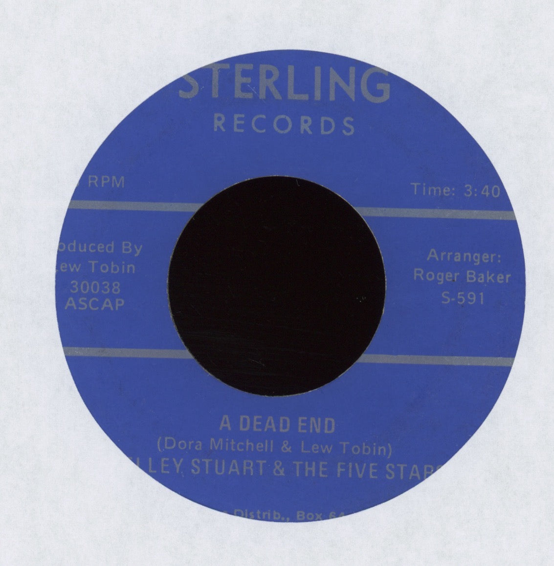 Shelley Stuart - Vampire Husband on Sterling Halloween Horror Rock 45